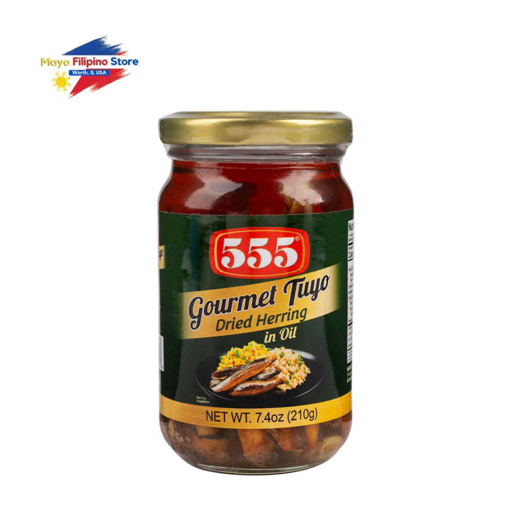 555 Bottled Gourmet Tuyo in Oil 7.04oz